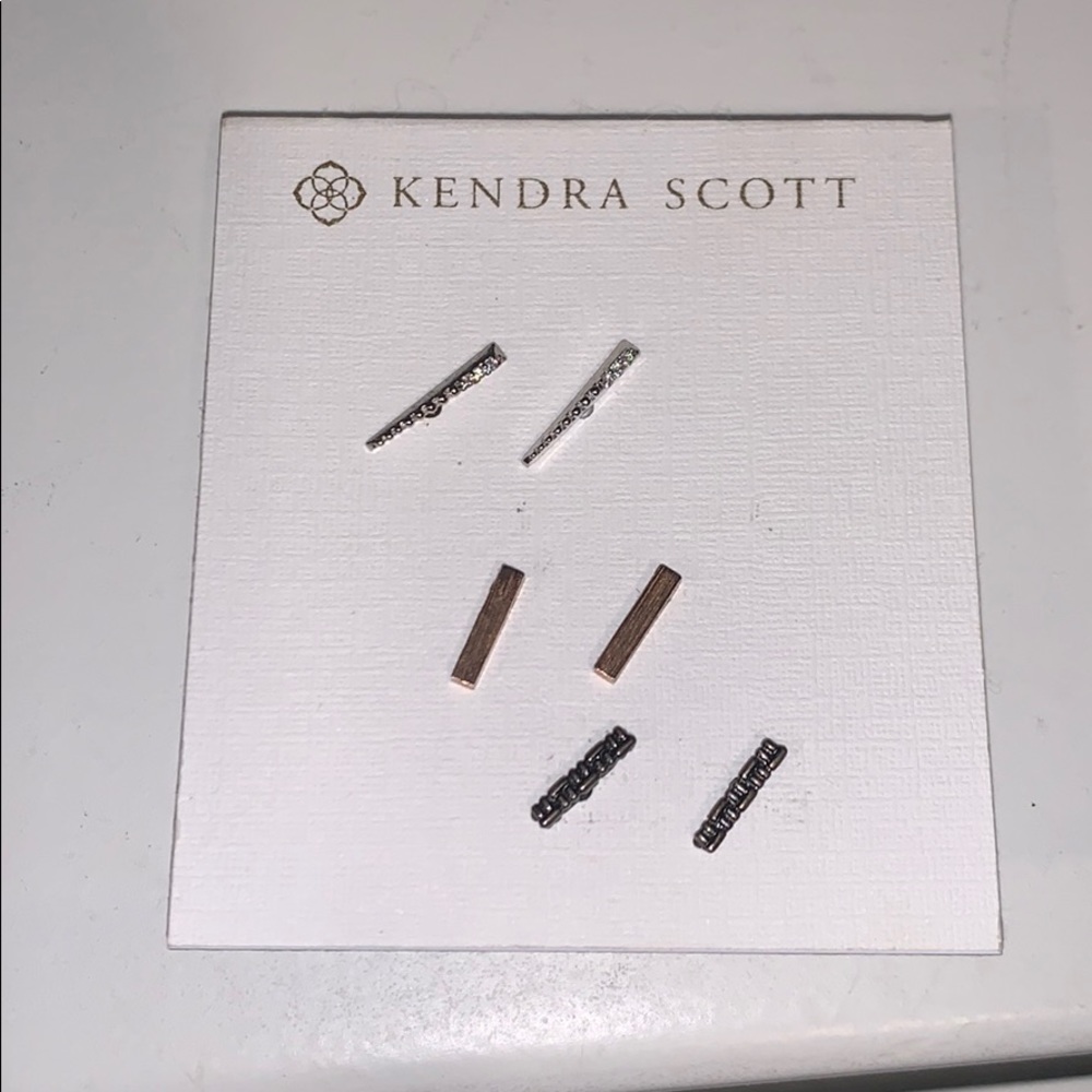 Kendra Scott set of 3 earrings